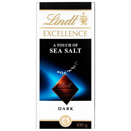 lindt excellence feinherbe schokolade mit meersalz, ab 3,60 statt 5