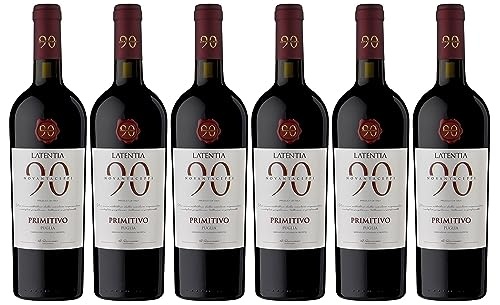 primitivo puglia igt novantaceppi 6 flaschen rotwein
