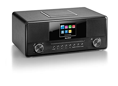 dab internetradio karcher dab 9000cdi wlan bluetooth cd-player usb aux subwoofer 36w
