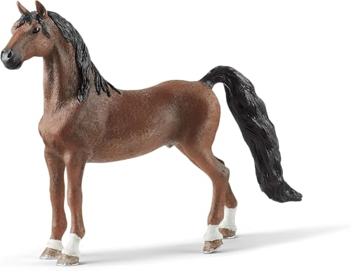 schleich american saddlebred wallach horse club spielfigur für kinder 5-12 jahre