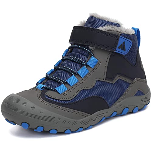 mishansha winterschuhe kinder gefüttert winterstiefel jungs mädchen gr. 24-38