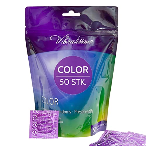 Produktbild: vibratissimo kondome 50er pack mix und nature im spar-abo