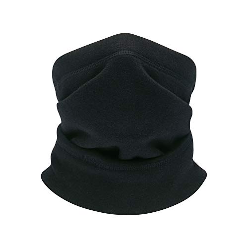 thermal fleece neck warmer, windproof scarf for men and women, universal size