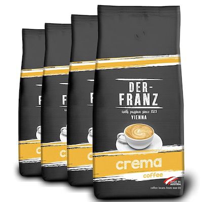 der-franz crema-kaffee gemahlen 4kg ab 30,13 statt 52