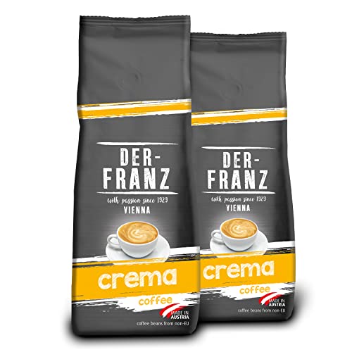 der-franz crema kaffee 100% arabica gemahlen intensität 4/5 2 x 500 g