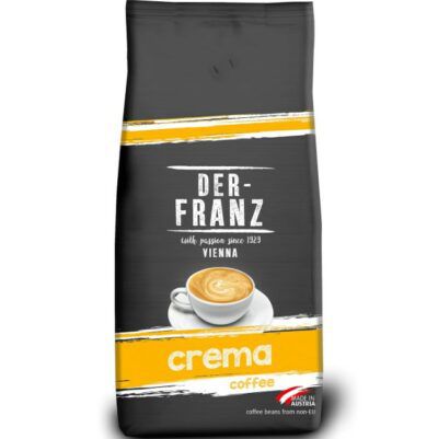 der-franz crema kaffee ganze bohne 1000g für 11,85 euro statt 15 euro