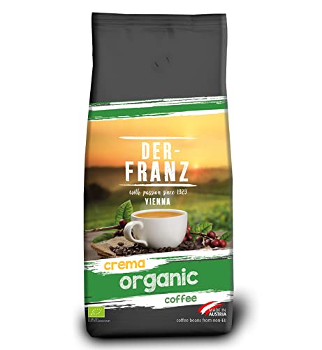 Bio Kaffee ganze Bohne Der-Franz, 1000 g