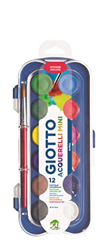 fila giotto 352300 mini farbtabletten 12 stück 23 cm farblich sortiert
