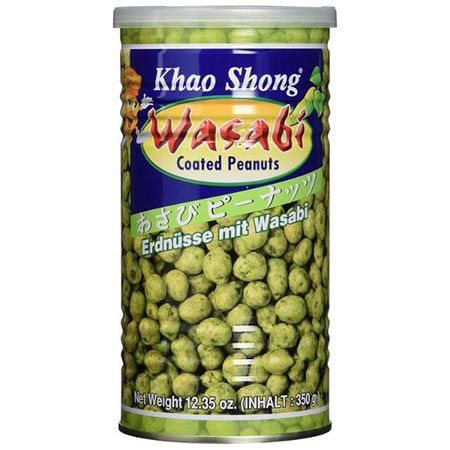 khao shong wasabi erdnüsse 350g dose günstige snack option 5,07 statt 12