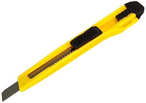 cuttermesser 9mm TIPTOP OFFICE gelb, standard-messer für büro und heimgebrauch