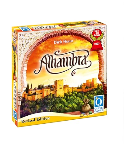 alhambra spiele von queen games, brettspiel für 2-6 spieler ab 8 jahren