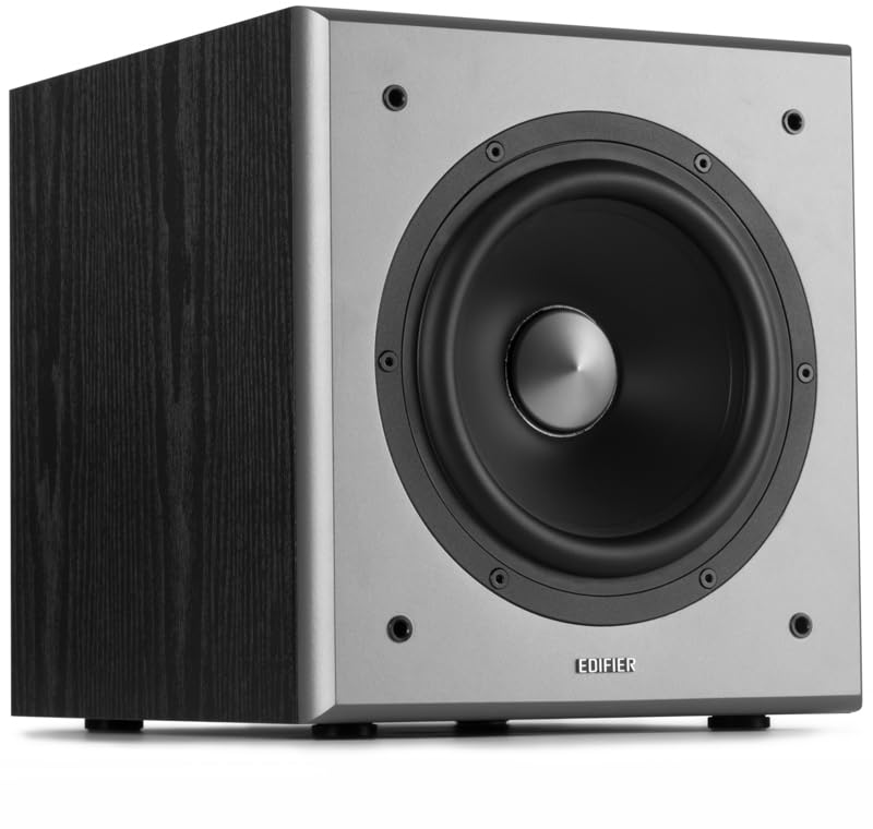 edifier t5 subwoofer 70 watt mit inch driver schwarz