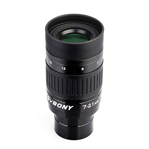 svbony sv135 zoomokular 7-21mm für teleskope, mondbeobachtung, astronomie