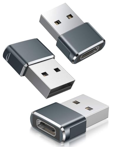 usb c adapter pack 3, usb a männlich für iphone 11 12 13 pro max, ipad, samsung galaxy