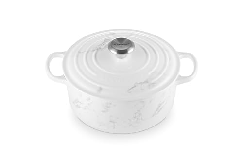 bräter le creuset signature 24cm marmor ongeal