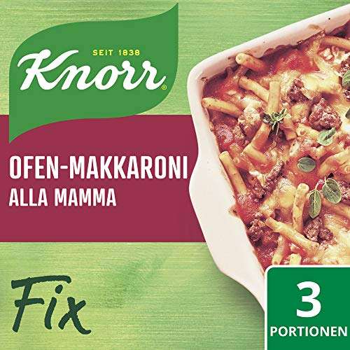 Knorr Fix Ofen-Makkaroni alla Mamma, 48 g, würzige Gewürzmischung ohne Geschmacksverstärker