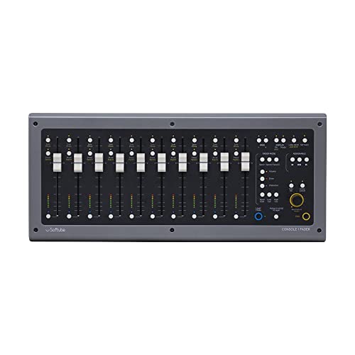 console 1 fader von softube, integrierte digitale mixersoftware