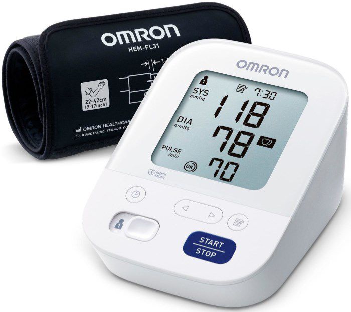 omron x3 comfort blutdruckmessgerät präzise messungen 54,99 euro statt 67 euro