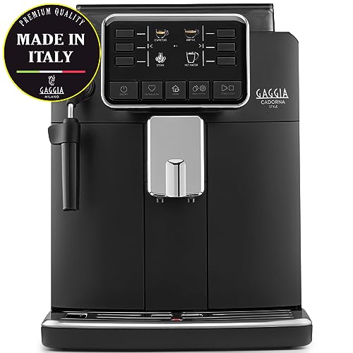 Gaggia Cadorna Style RI9600/01 Kaffeevollautomat für Bohnen und gemahlenen Kaffee