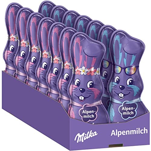 Milka Mein Lieblingsschmunzelhase 90g, 14 Stück Alpenmilch, 1,56 pro Stück