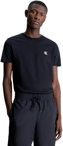 calvin klein t-shirts herren multipack crew neck aus cotton, 3er pack