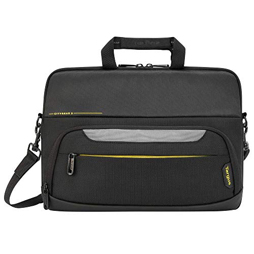 targus citygear notebook-tasche 11,6 zoll schwarz, schmale top-load, gepolstert