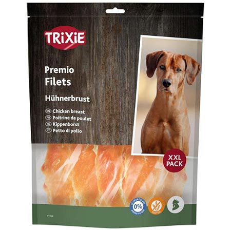 trixie premio hunde chicken filets 1kg, 19,37 statt 24