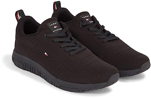 Tommy Hilfiger Herren Sneaker Runner Corporate Knit Rib Sportschuhe