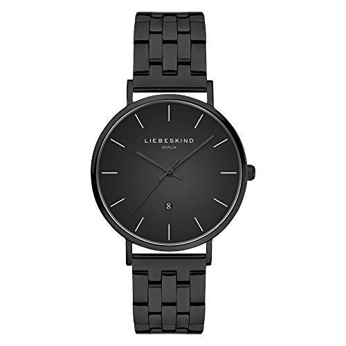 liebeskind berlin armbanduhr lt-0216-mq schwarz 50m wasserdicht