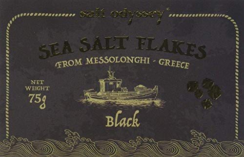 salt odyssey schwarzes meeresalzflocken mit tintenfischblau 75g 2er pack