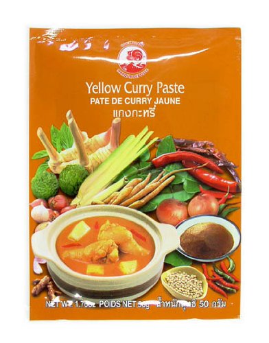 cock currypaste gelb, milde schärfe, natürliche zutaten, prime