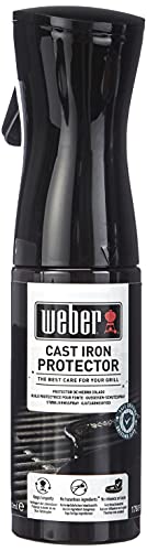 weber gusseisen schutzspray 200ml für grillroste, rostschutz, schadstofffrei