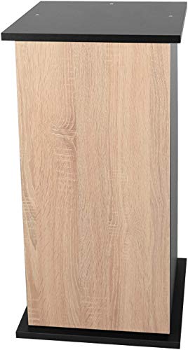 sera unterschrank 80 cm mit tür sonoma oak für scaper cube aquarium