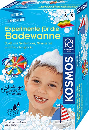 kosmos experimente für die badewanne, wasser- und experimentierspaß