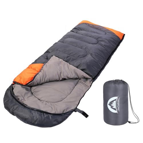 swtmerry schlafsack 3-4 jahreszeiten leichtgewicht für camping und wandern