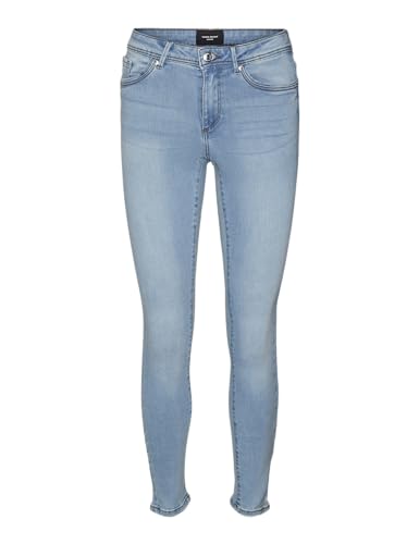 vero moda jeans damen hellblau vmtanya mr s piping vi352 größe m/32