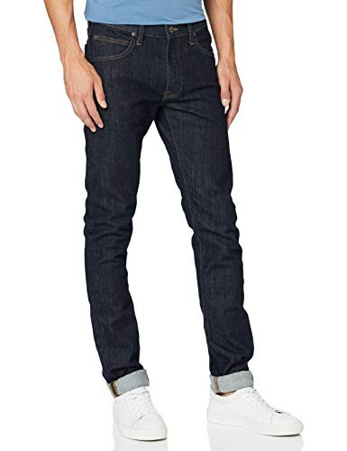 Lee Luke Jeans Herren, Rinse Blue Denim, 33W / 32L EU