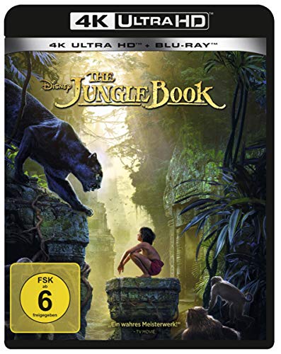 jungle book 2016 4k ultra hd blu-ray 2d - imdb 7.3/10