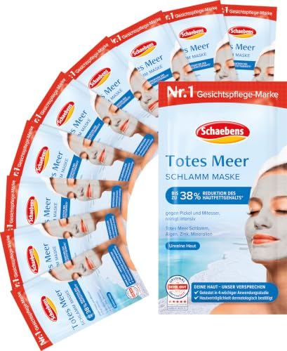 Schaebens Totes Meer Maske, 10x15 ml, Reinigung und Pflege