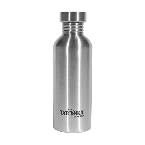 tatonka edelstahl trinkflasche 1l für sport und outdoor camping