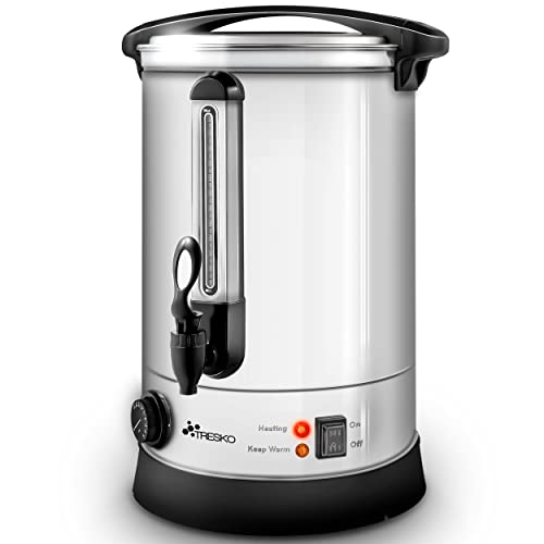Produktbild: tresko glühweinkocher edelstahl 10 & 20 l, mulled wine kettle, heissgetränkespender