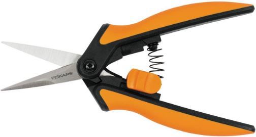 fiskars sp13 microtip gartenschere 9,33 statt 14, präzise schnitte