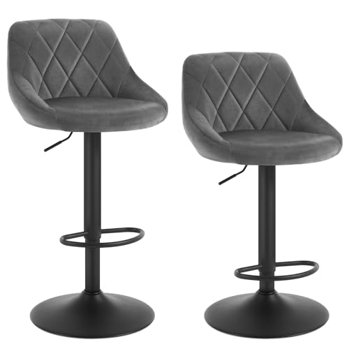 woltu bar stools 2er-set höhenverstellbar drehbar kunstleder 11 farben
