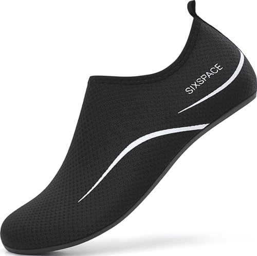 sixspace badeschuhe wasserschuhe aquaschuhe surfschuhe für strand pool yoga