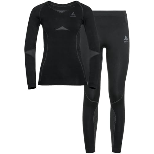 odlo thermounterwäsche damen langarm funktionsshirt und thermo leggings skiunterwäsche
