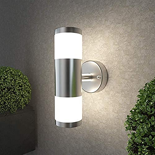 LED außenlampe mit bewegungsmelder, NBHANYUAN Lighting, schwarz, 3000K, 1000LM, IP44