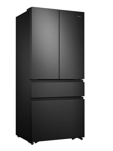 hisense rf540n4sbf2 french door kühlgefrierkombination 40 dB schwarz 310 kWh/Jahr