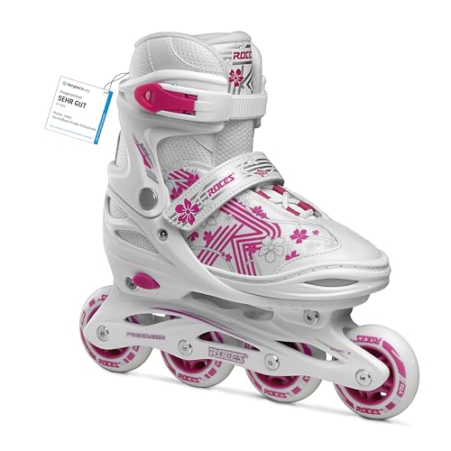 roces jokey 3:0 inline skates 38 weiß-rosa