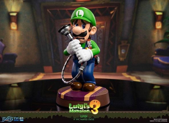 luigi pvc statue 23cm first 4 figures luigis mansion 3 für 67,67
