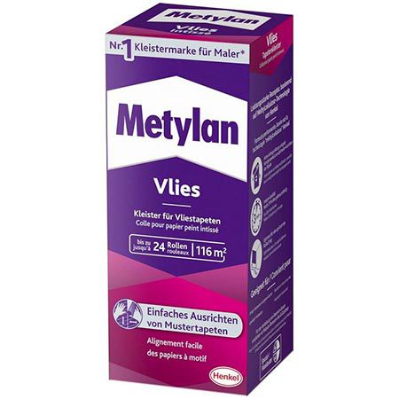 metylan vlies tapetenkleister 720g für vlies tapeten ab 12,58